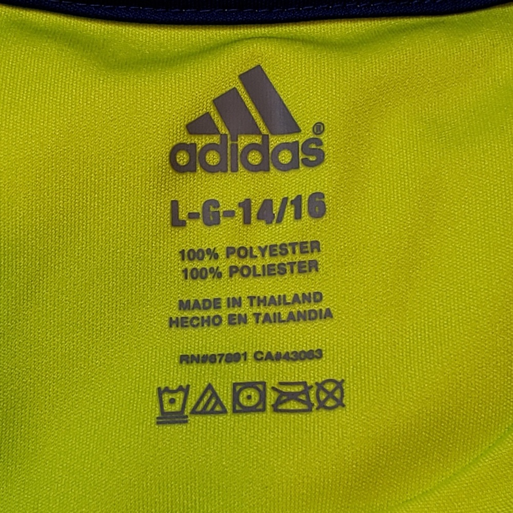 π¨Saleπ¨ Adidas Climalite Soocer/Futbol Jersey - Picture 7 of 7